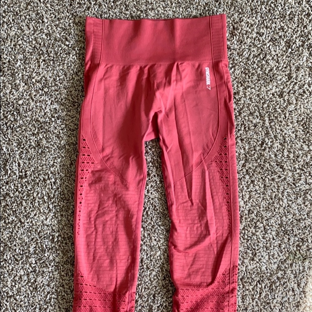 GYMSHARK Energy+ Seamless Crop Leggings Small